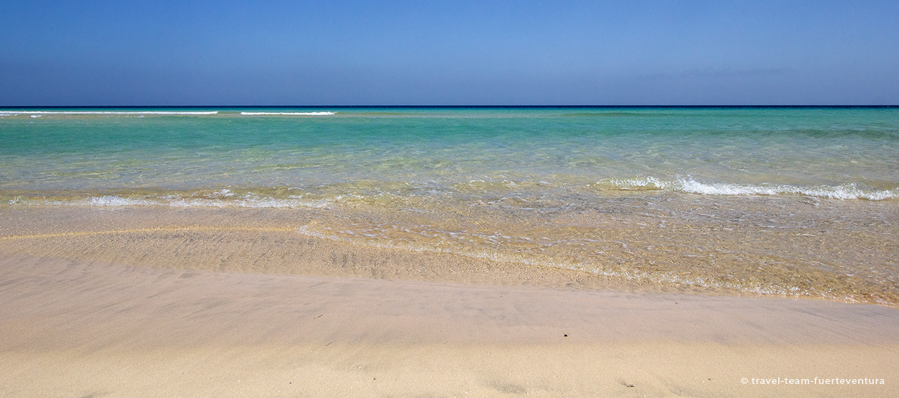 Lagune de Sotavento, dans le sud de Fuerteventura.